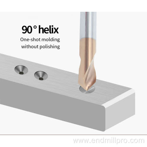 Carbide 90 Degree Self Spot Centering Drill Bit